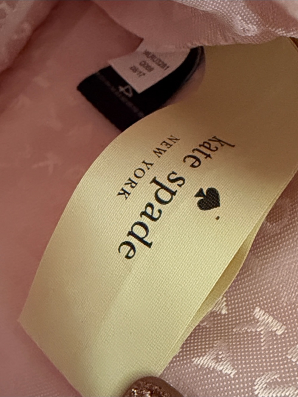 kate spade Rose Gold Glitter Wristlet Clutch - Picture 8 of 14